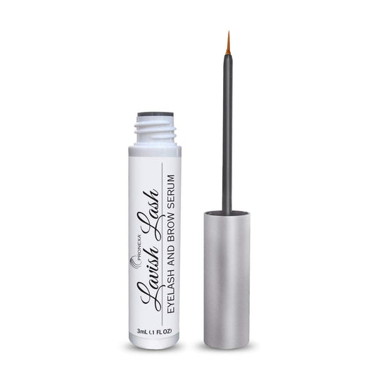 Pronexa Hairgenics Lavish Lash (3ml, 3 Month Supply) – Eyelash Growth Enhancer & Brow Serum with Natural Peptides for Long, Thick Lashes and Eyebrows! Dermatologist Certified & Hypoallergenic.