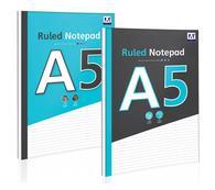 A5 Stationery Ruled Notepad 140 Sheet