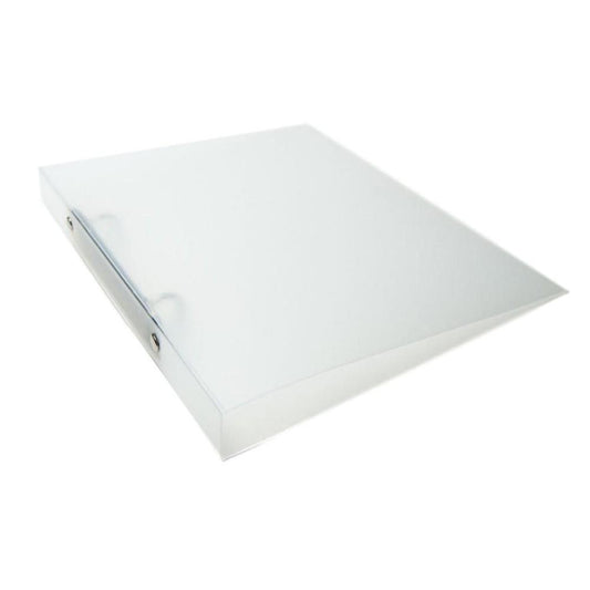 A5 Slim Clear Translucent Ringbinder - Filing Ring Binder Storage
