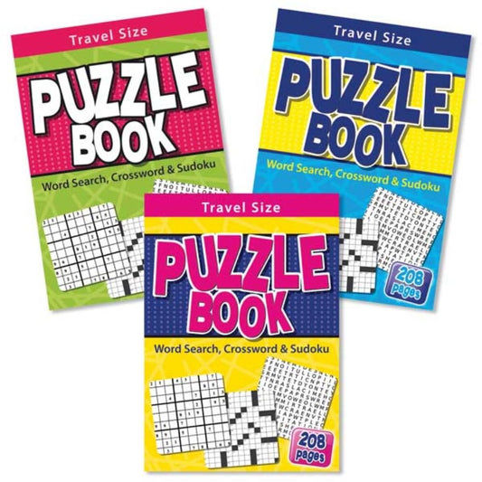 A5 Travel Size Puzzle Book