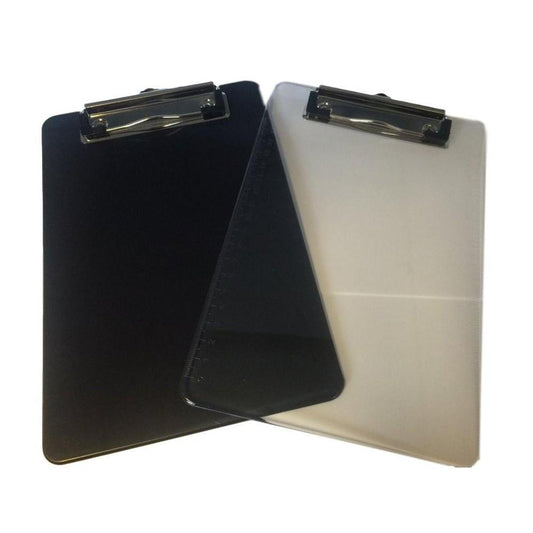 A5 Clear Plastic Clipboard With Rule