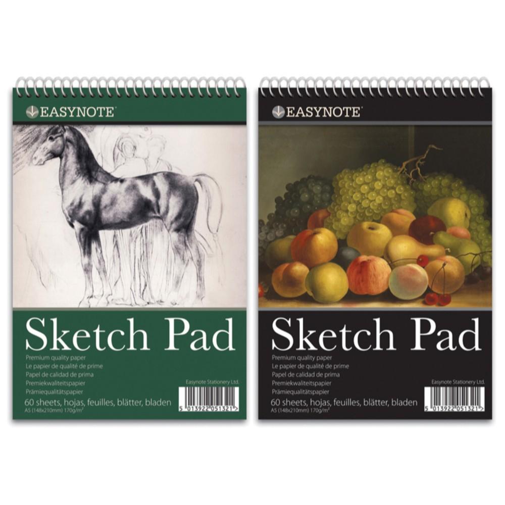 A5 Artists Easynote Sketch Pad